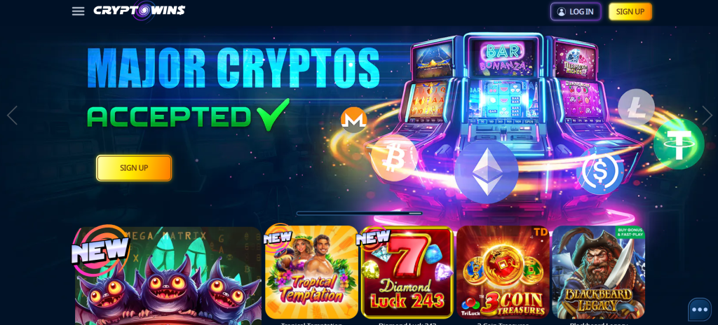 CryptoWins Casino Romania.