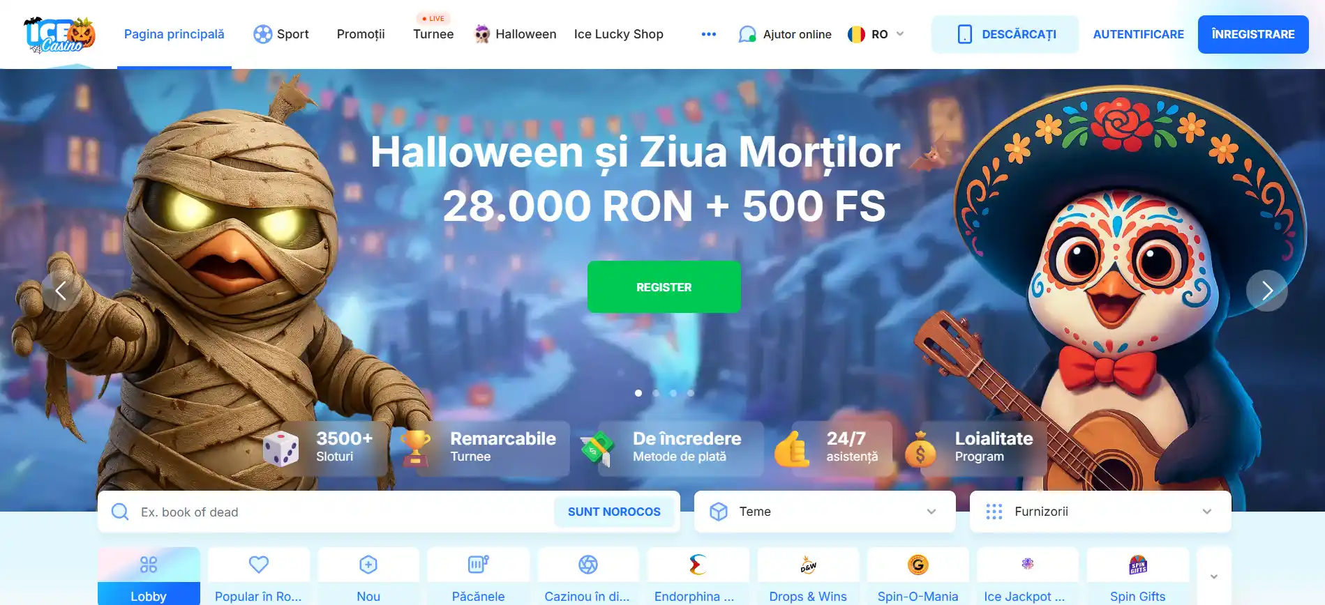 ICE Casino Romania.
